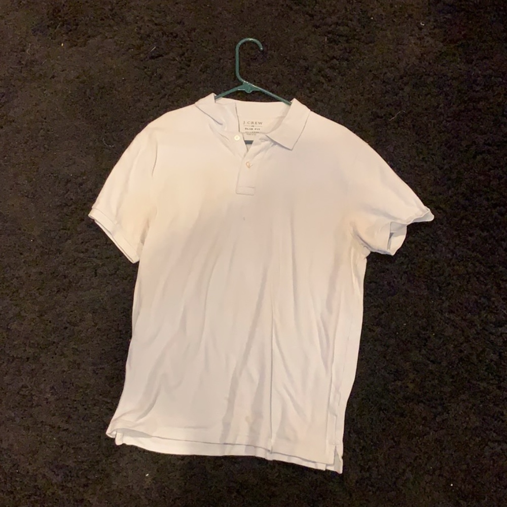 J. Crew Light Blue Polo